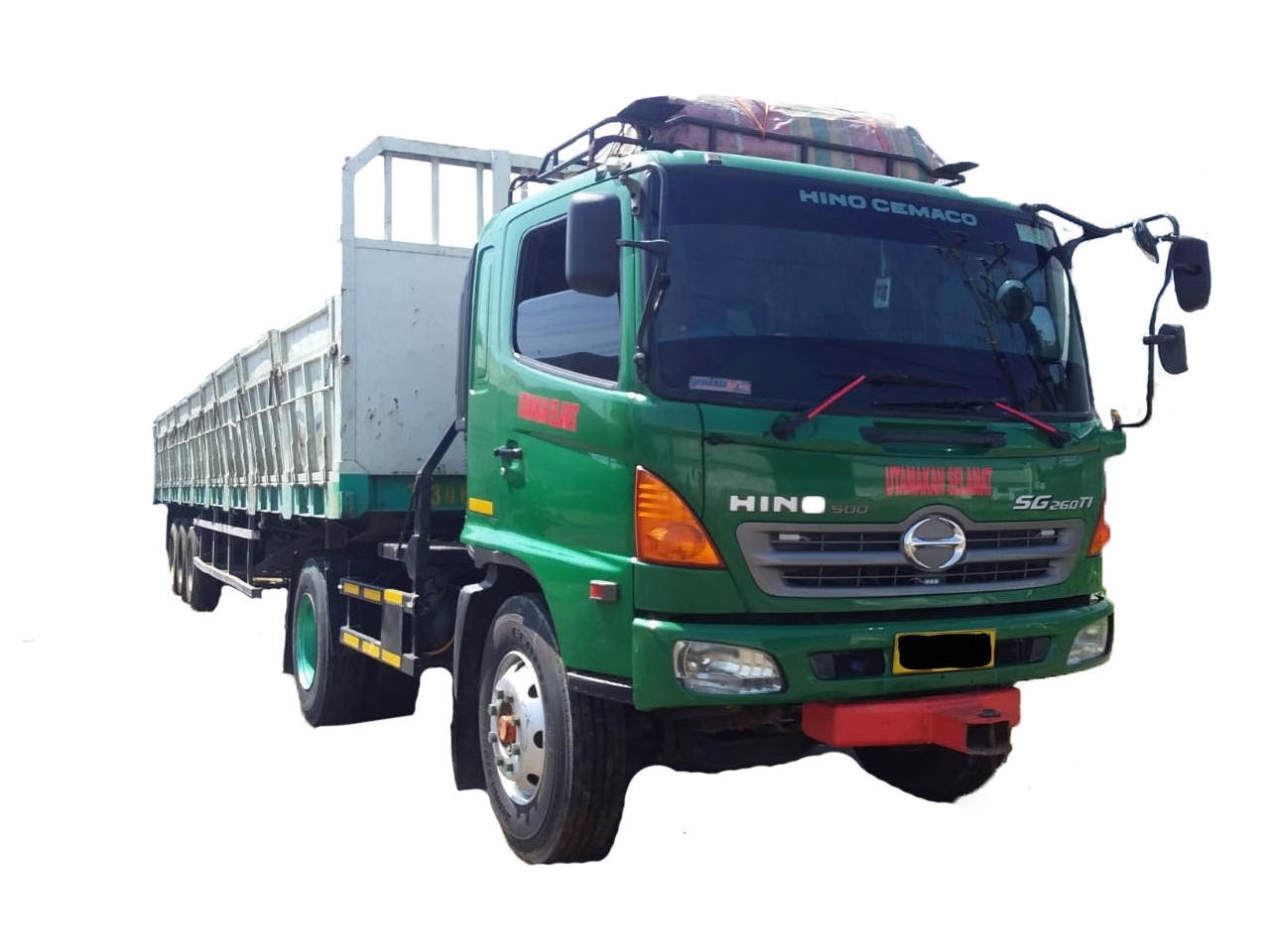 Trailer Bak / Trailer dengan Dinding
